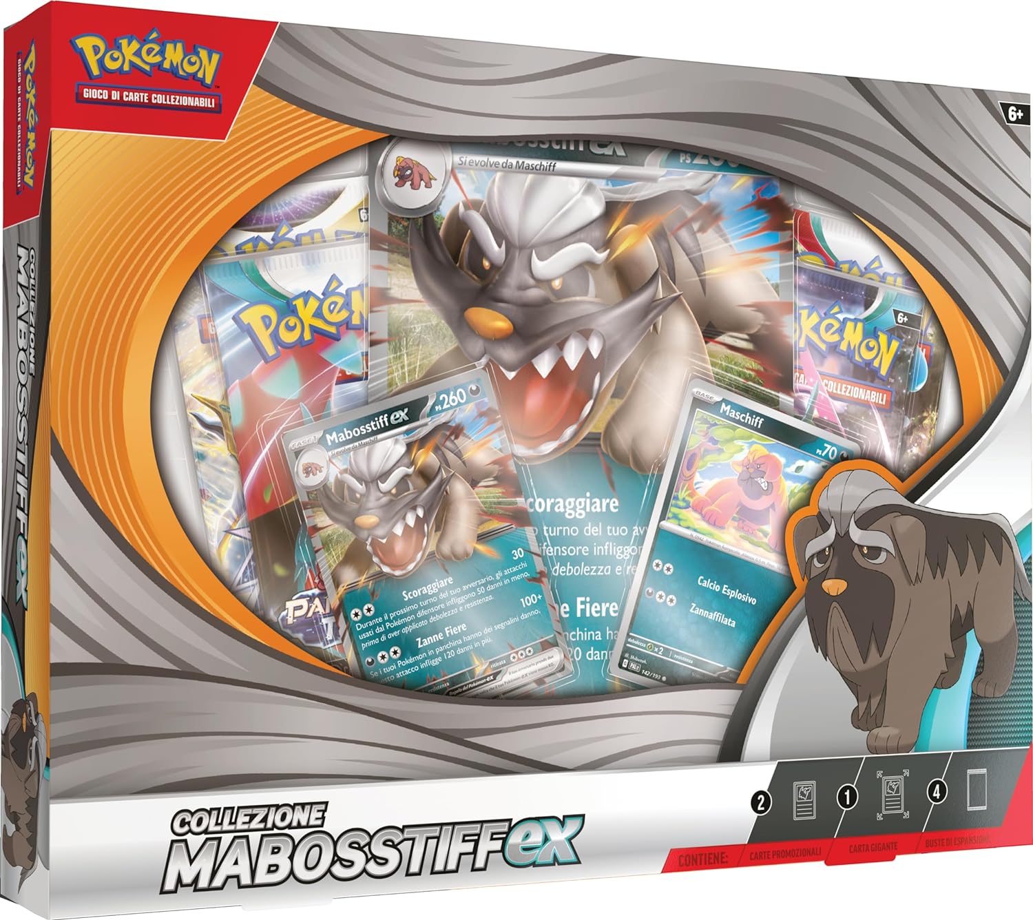 GAMEVISION PK60423 POKEMON COLLEZIONE MABOSSTIFF