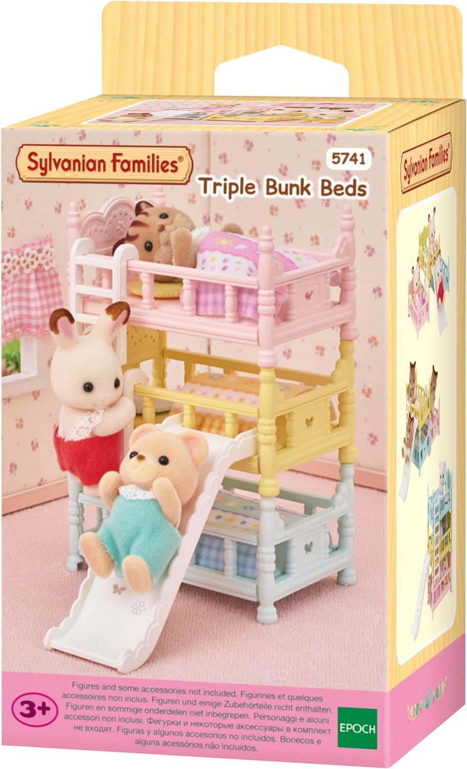 SYLVANIAN FAMILIES 5741 LETTO A CASTELLO TRIPLO COLORATO