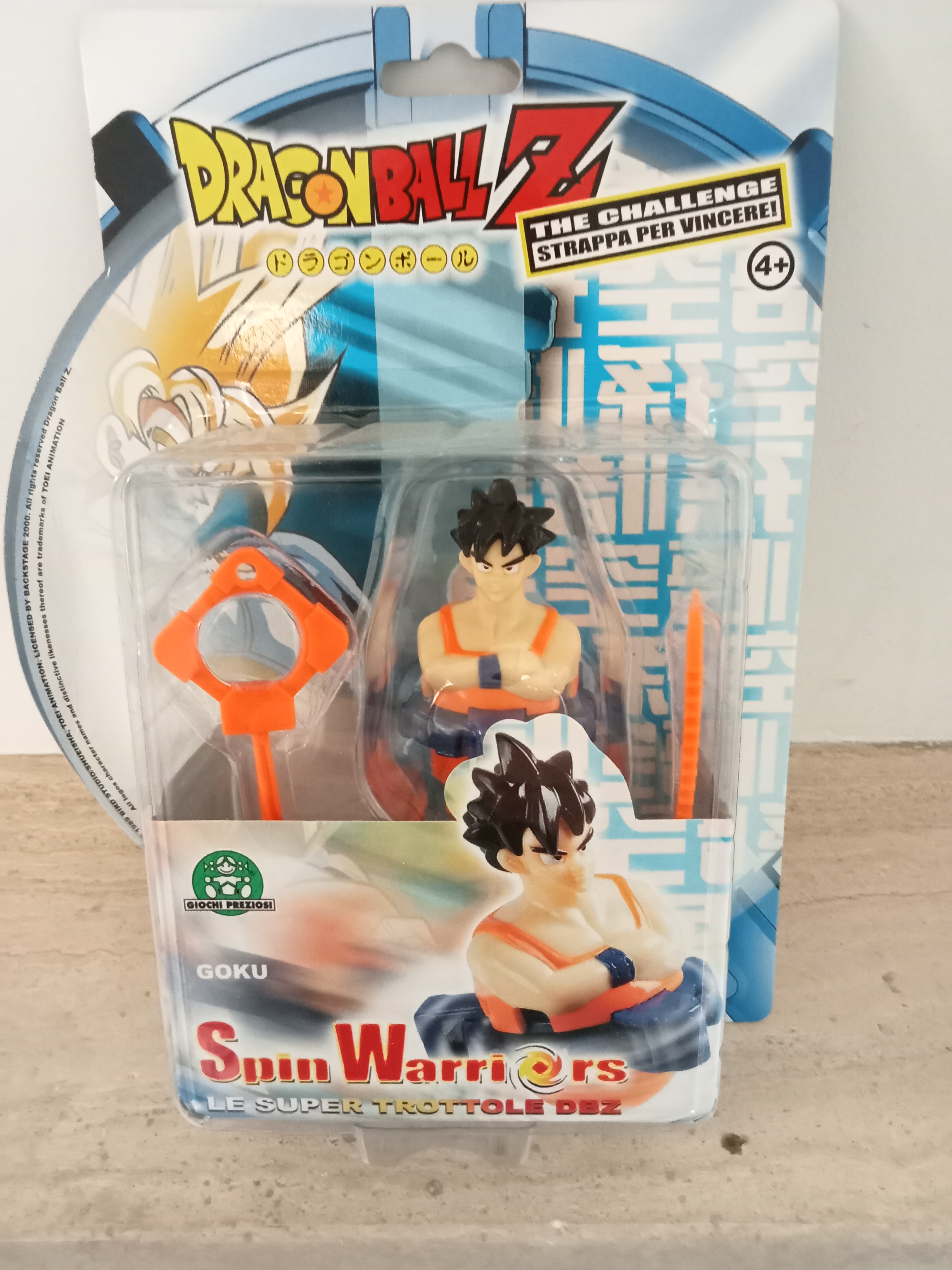 GIOCHI PREZIOSI 00443 DRAGON BALL GOKU SPIN WARRIORS