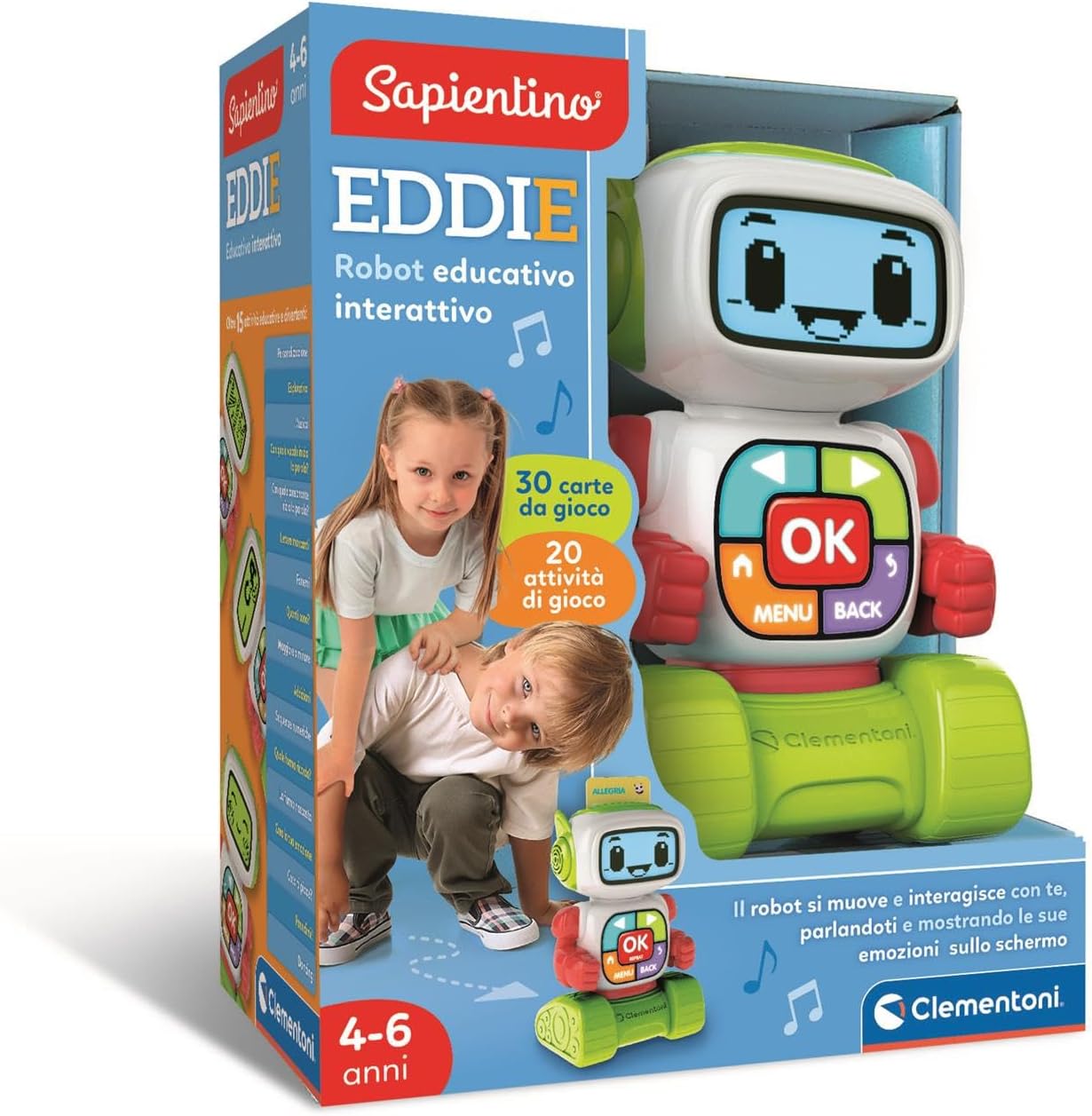 CLEMENTONI 16713 EDDIE ROBOT