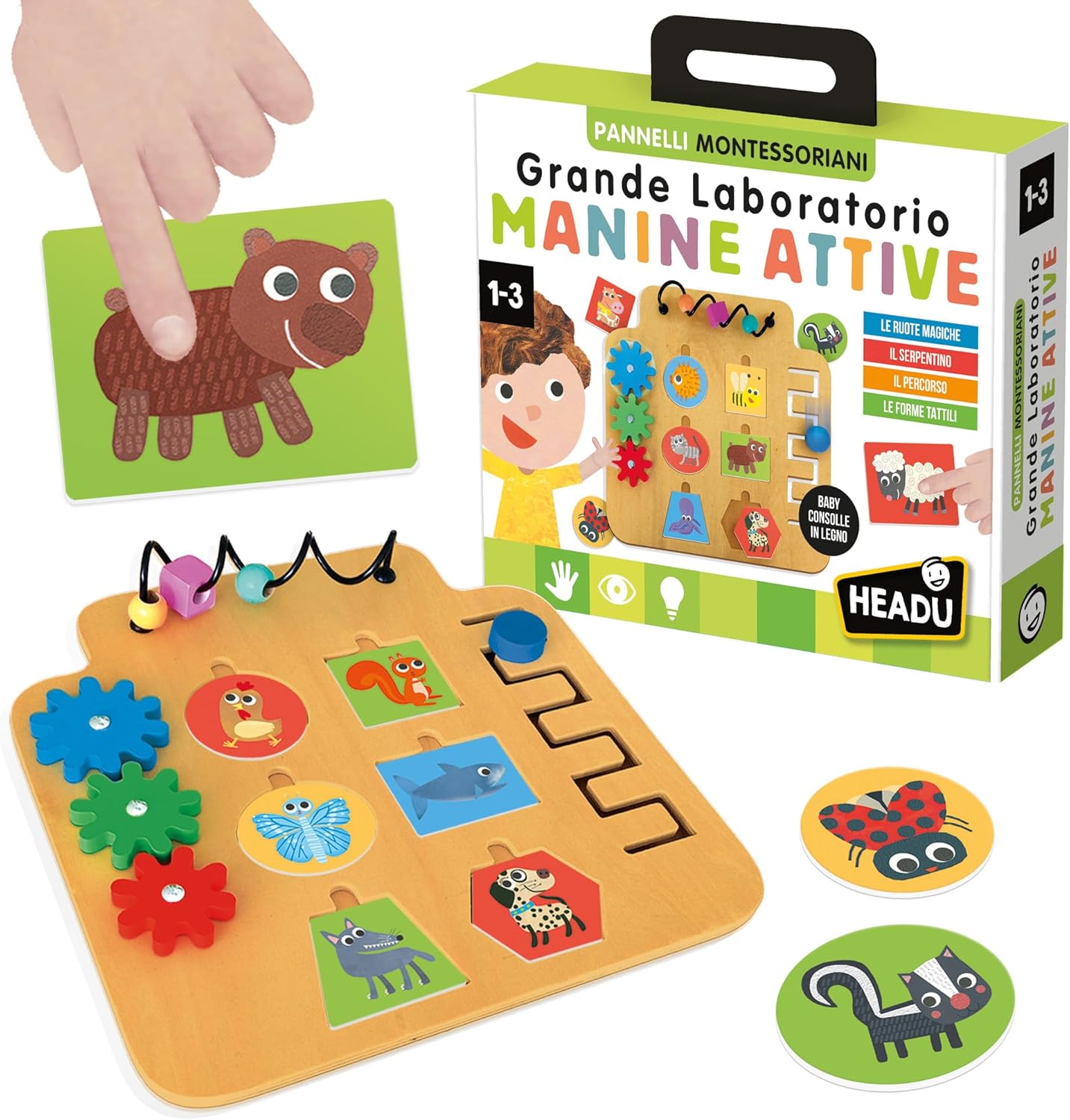 HEADU IT61916 GRANDE LABORATORIO MANINE ATTIVE MONTESSORI