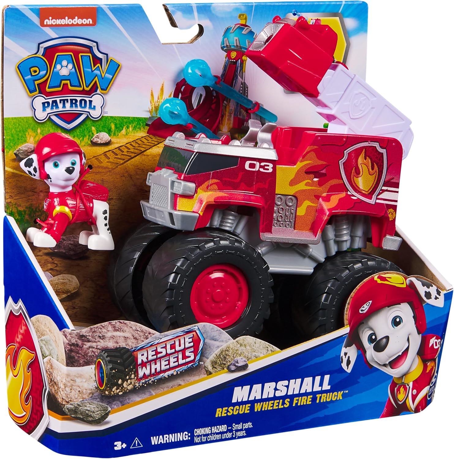 SPINMASTER 6069306 PAW PATROL VEICOLO RESCUE MARSHALL