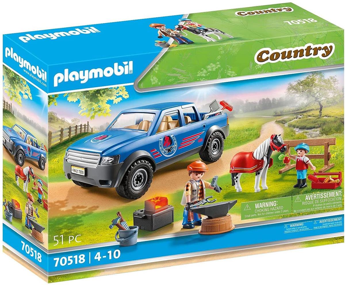 PLAYMOBIL 70518 MANISCALCO CON PICK UP