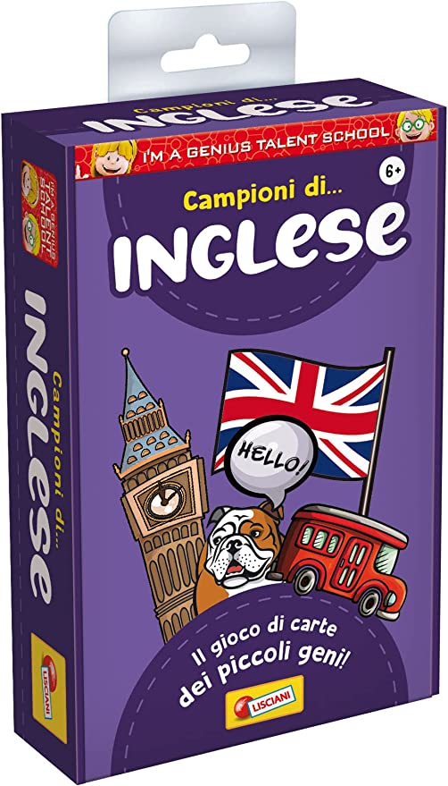 LISCIANI 92314 I'M A GENIUS CAMPIONI DI INGLESE