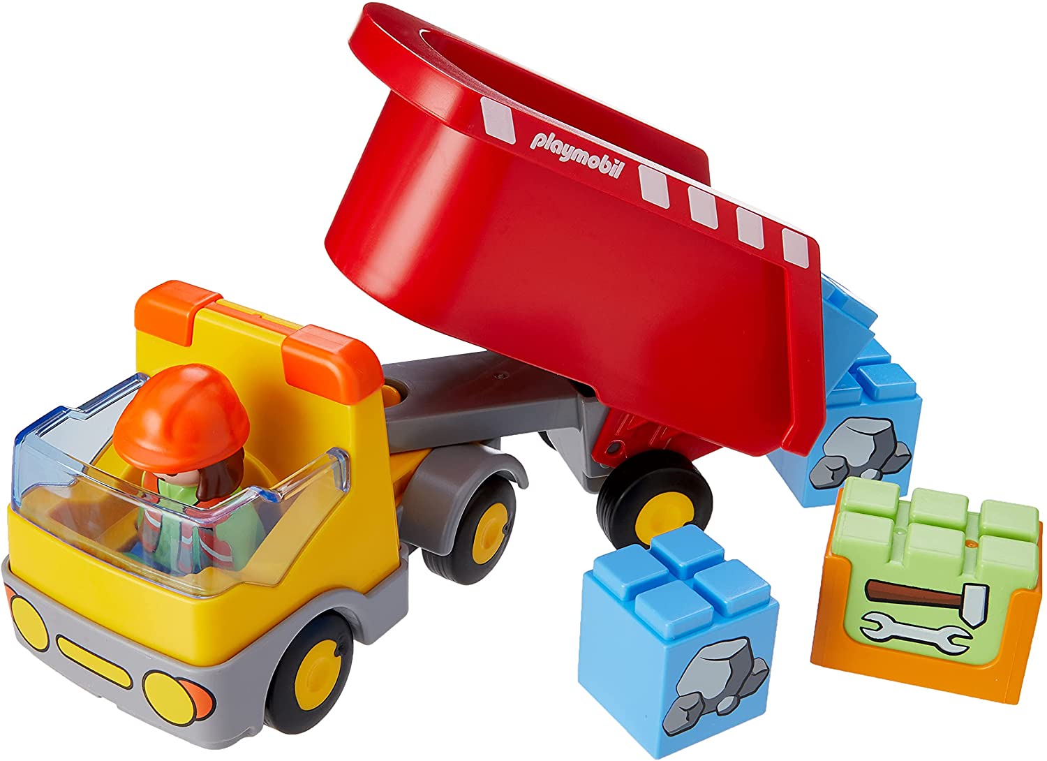 PLAYMOBIL 70126 CAMION DA CANTIEE 1 2 3