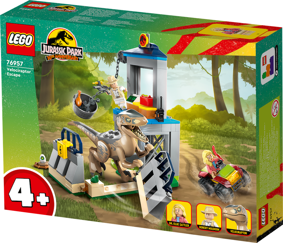 LEGO 76957 LA FUGA DEL VELOCIRAPTOR JURASSIC WORLD