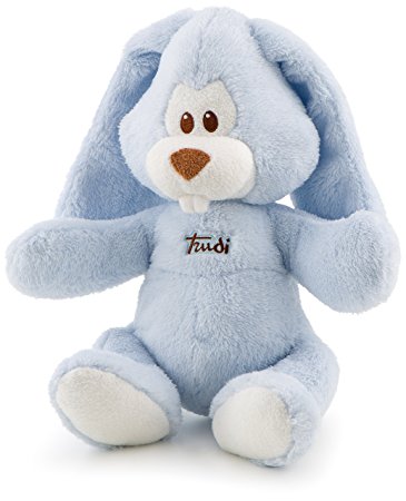 TRUDI 18132 PELUCHE CONIGLIO CREMINO AZZURRO