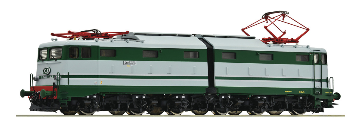 ROCO 73164 LOCOMOTIVA ELETTRICA E646.043 FS