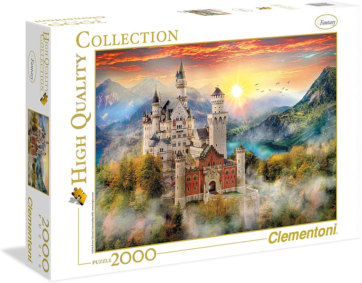 CLEMENTONI 32559 PUZZLE DA 2000 PZ. NEUSCHWANSTEIN