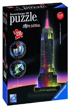 RAVENSBURGER 12566 PUZZLE 3D EMPIRE STATE NIGHT EDITION