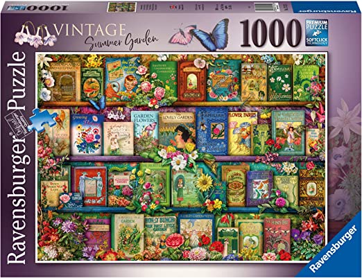 RAVENSBURGER 17125 PUZZLE DA 1000 PZ. LIBRI DI GIARDINAGGIO