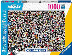 RAVENSBURGER 16744 PUZZLE DA 1000 PZ. CHALLENGE MICKEY