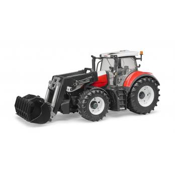 BRUDER 03181 TRATTORE STEYR 6300 CON BENNA