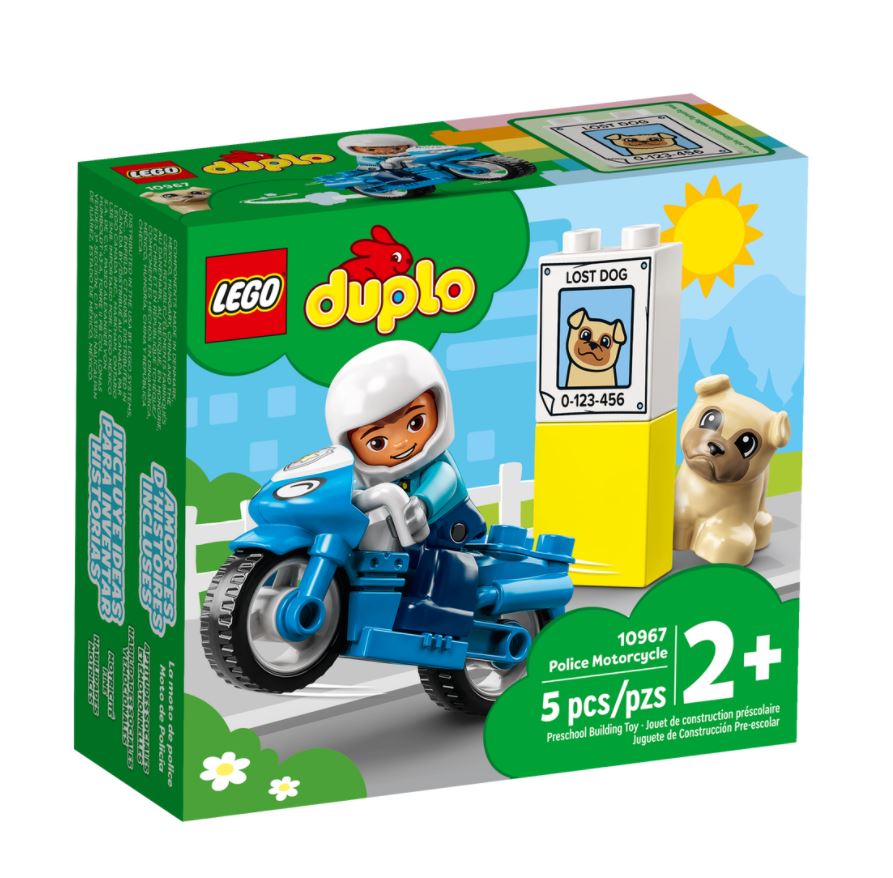 LEGO 10967 MOTOCICLETTA DELLA POLIZIA DUPLO