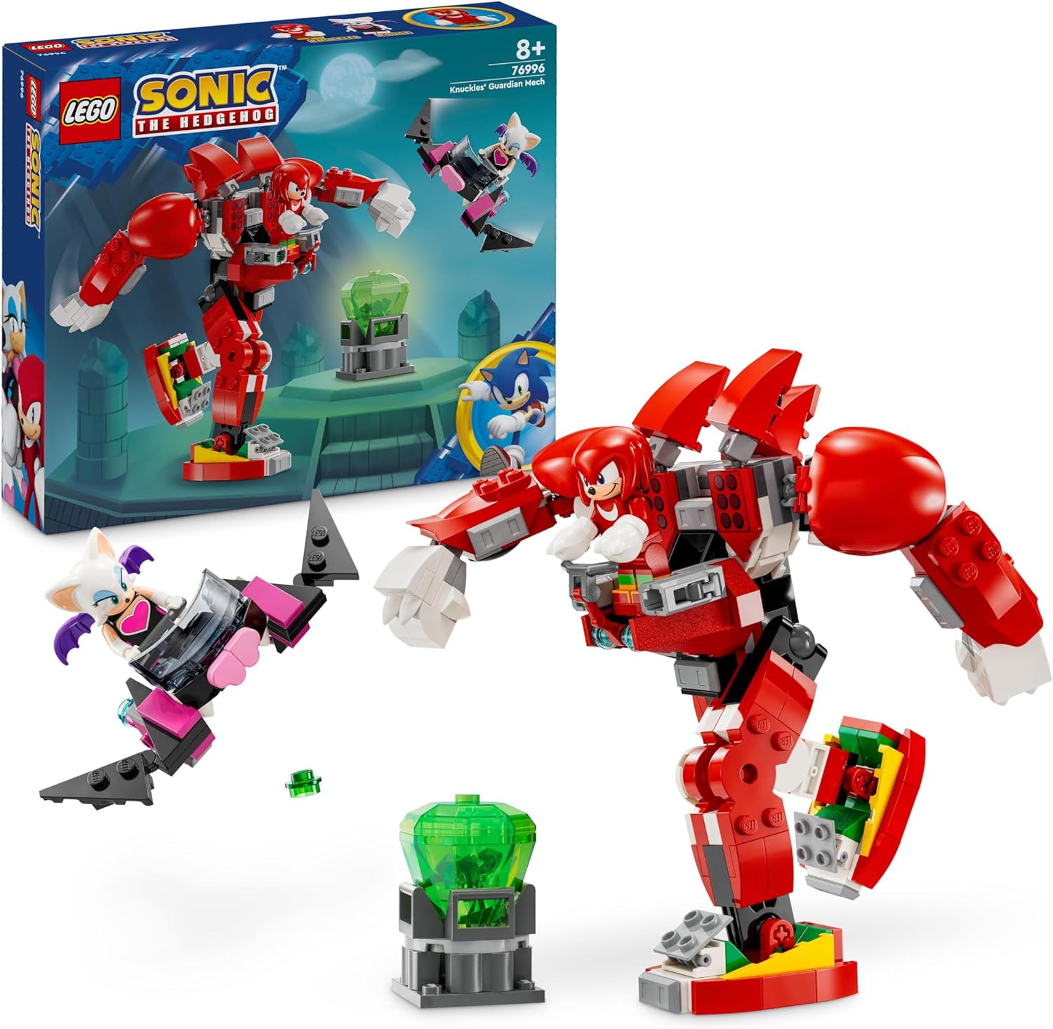 LEGO 76996 IL MECH GUARDIANO DI KNUCKLES SONIC