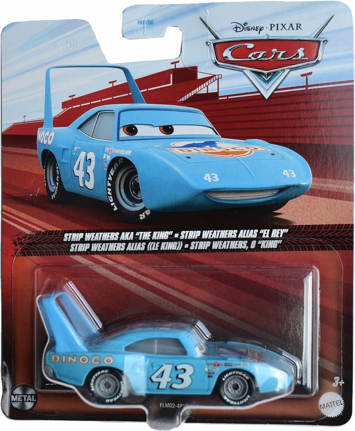 MATTEL HFW56 CARS DIE CAST "THE KING"