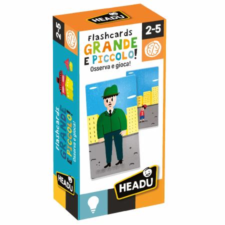 HEADU IT23806 FLASHCARDS GRANDE E PICCOLO