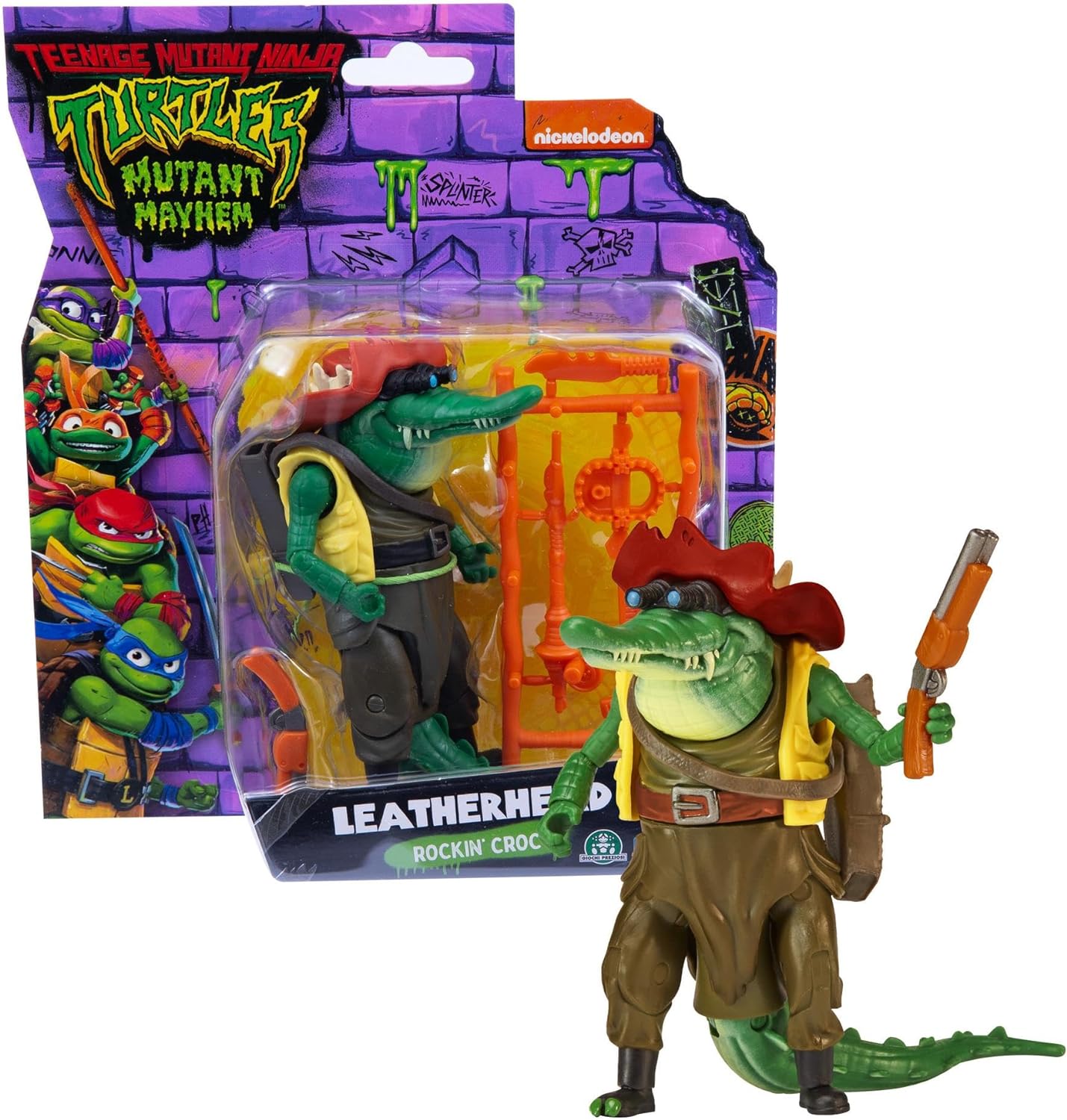 GIOCHI PREZIOSI 83294 TURTLES MUTANT NINJA LEATHERHEAD