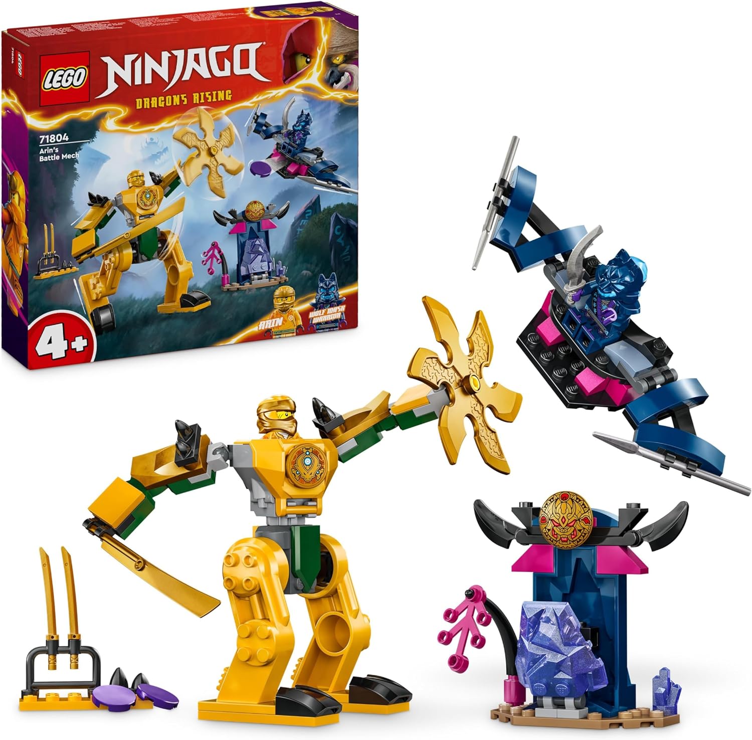 LEGO 71804 MECH DA BATTAGLIA DI ARIN NINJAGO