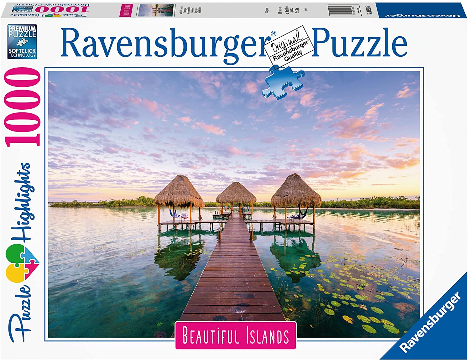 RAVENSBURGER 16908 PUZZLE DA 1000 PZ. RIFUGIO TROPICALE