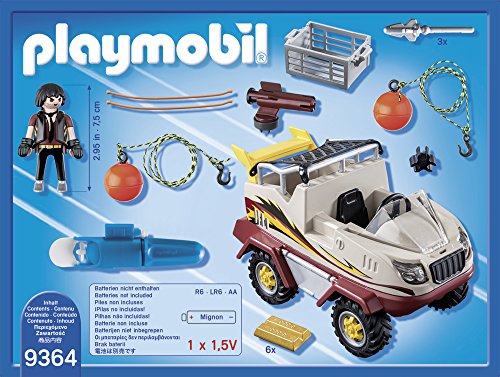 PLAYMOBIL 9364 AUTO ANFIBIA DEI MALVIVENTI