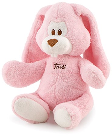 TRUDI 18129 PELUCHE CONIGLIO CREMINO ROSA