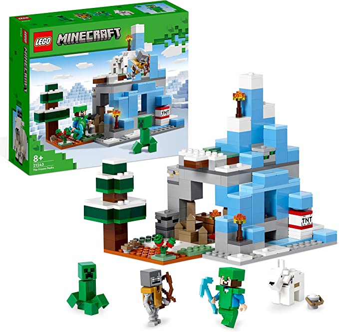 LEGO 21243 I PICCHI GHIACCIATI MINECRAFT