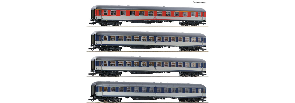 ROCO 74025 SET DI 4 PEZZI DC 913 "MUNSTERLAND" DB