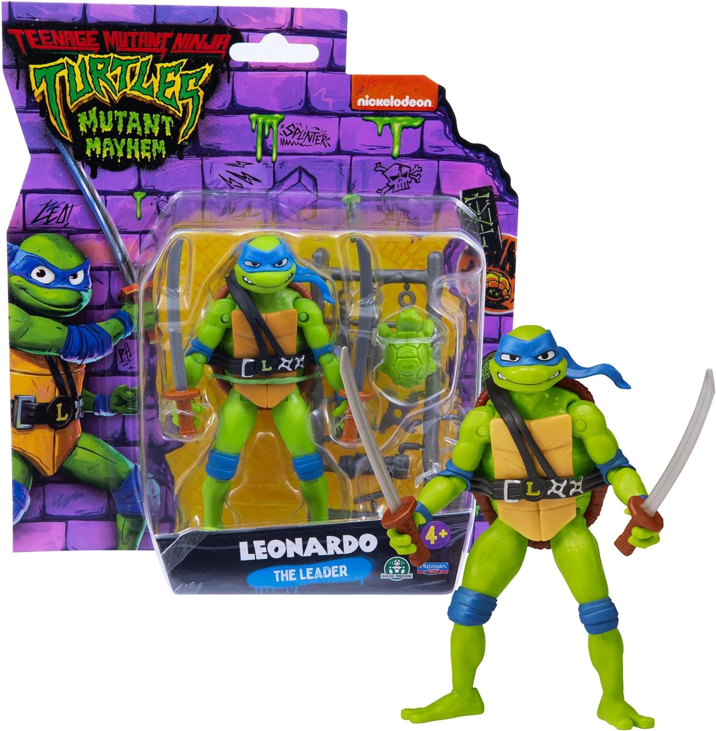 GIOCHI PREZIOSI 83281 TURLTES MUTANT NINJA LEONARDO