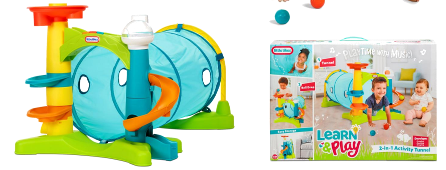 LITTLE TIKES 658365 2 IN 1 ACTIVITY TUNNEL