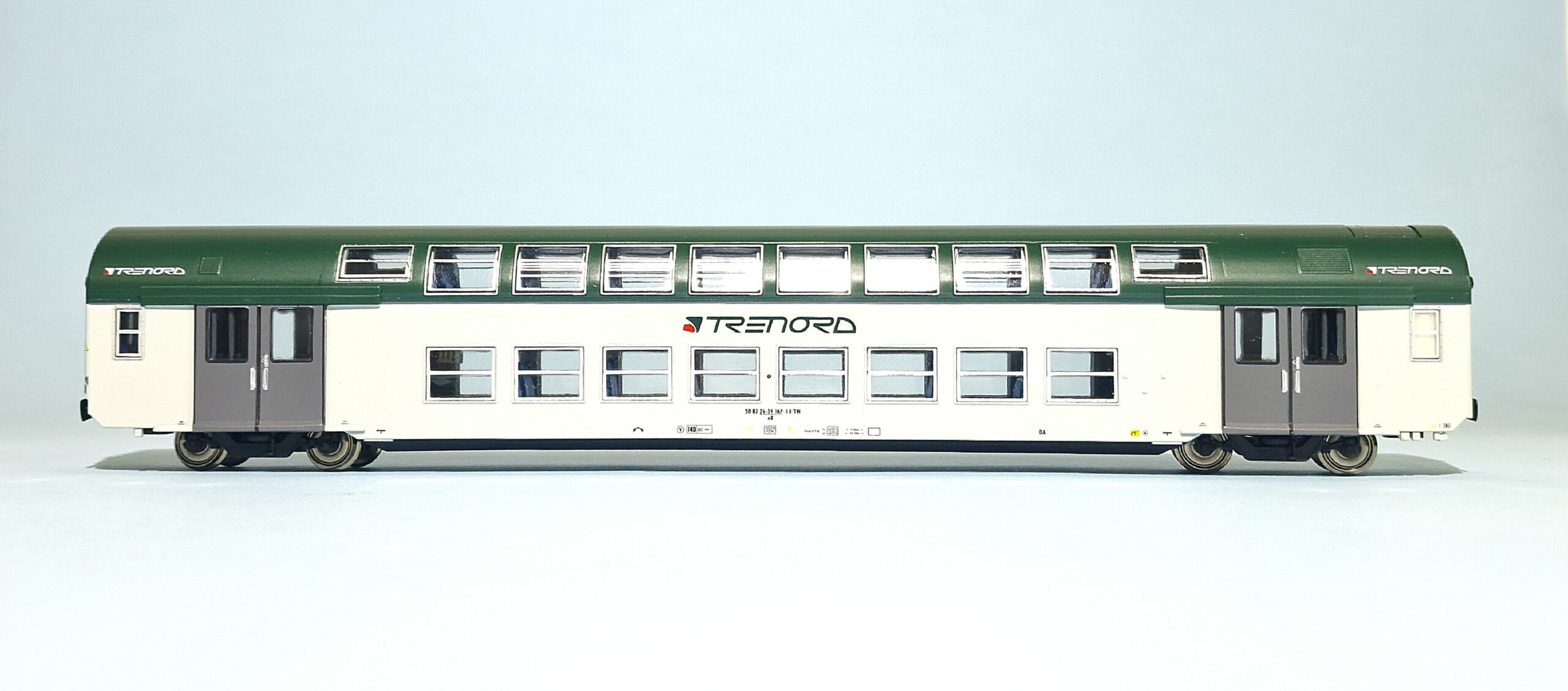VITRAINS 3438 CARROZZA 2 PIANI TRENORD DI 2^ CLASSE