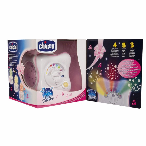 CHICCO 243010 PROIETTORE RAINBOW CUBE ROSA