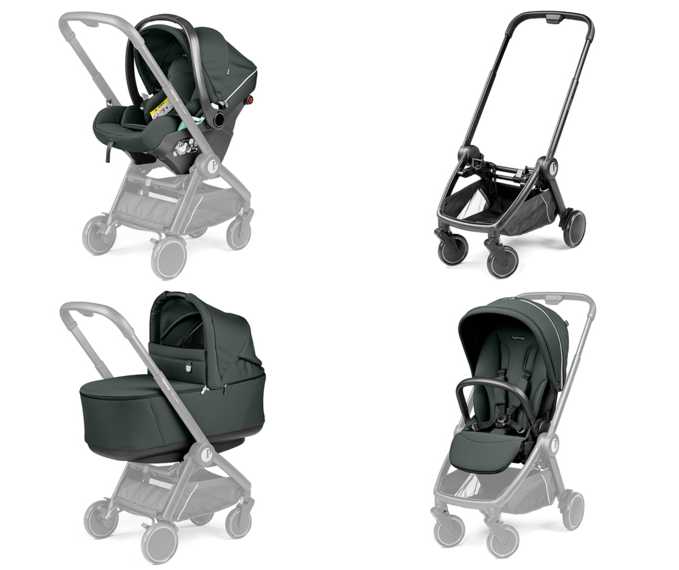 PEG PEREGO TRIO CITY LOOP LOUNGE METAL