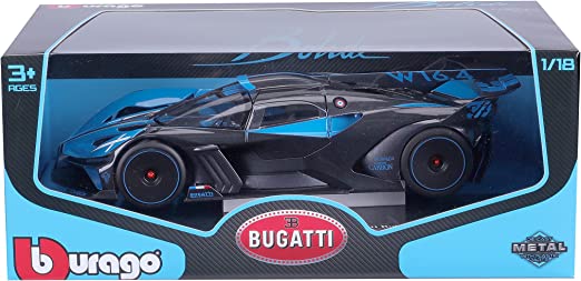 BURAGO 11047B BUGATTI BOLIDE BLU SCALA 1/18