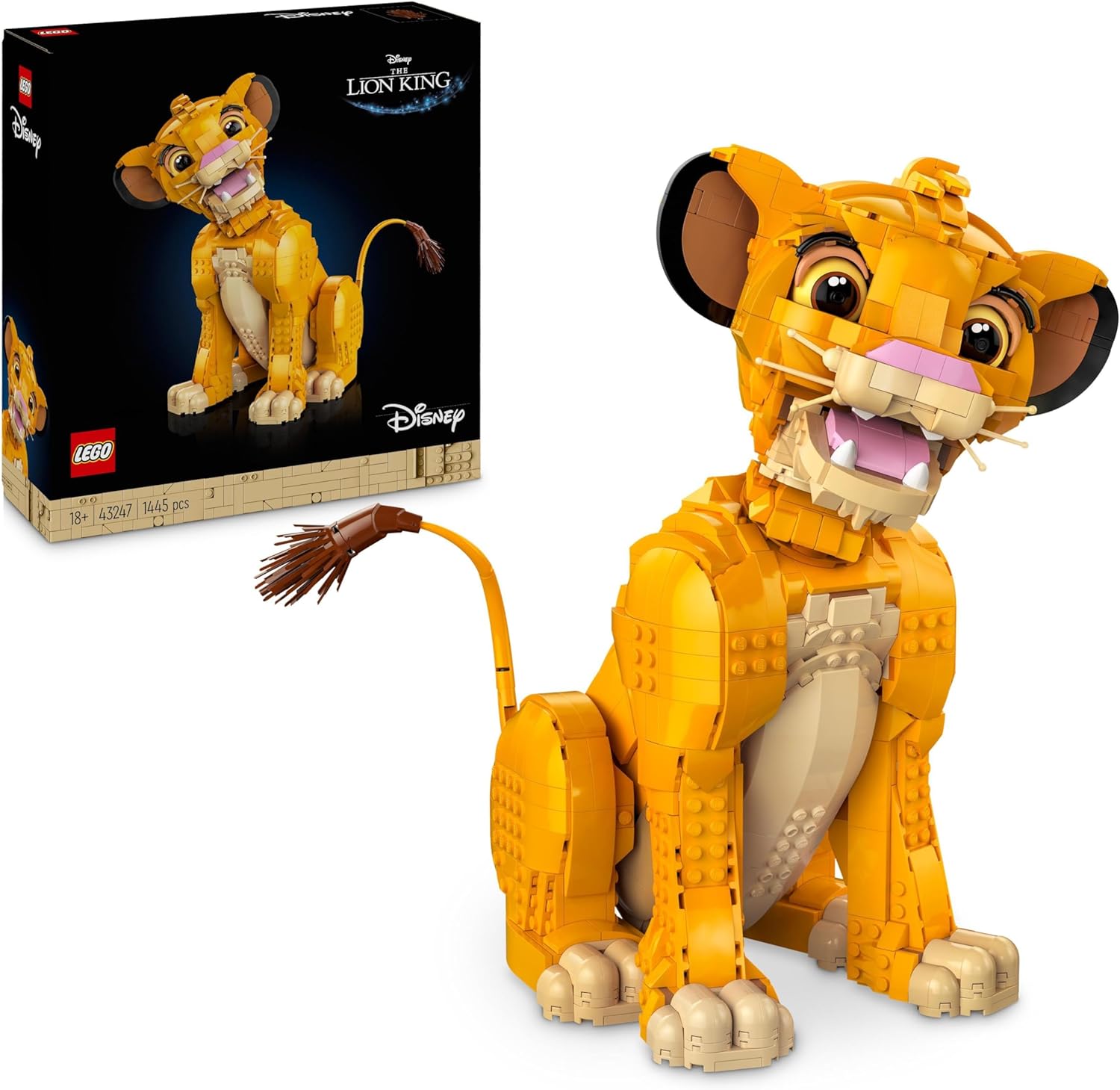 LEGO 43247 GIOVANE SIMBA RE LEONE DISNEY