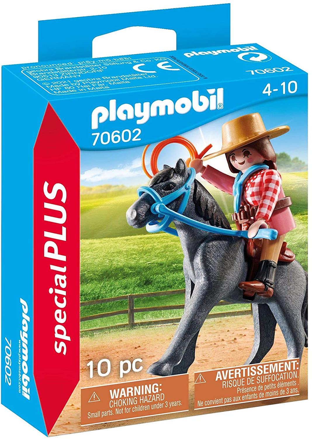 PLAYMOBIL 70602 RAGAZZA EL FAR WEST