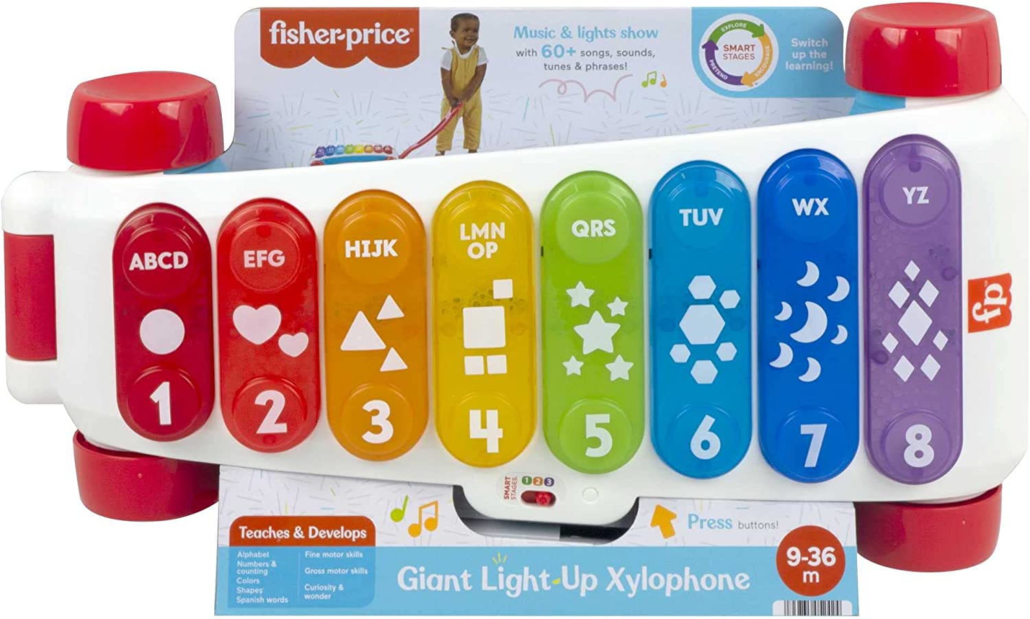 FISHER PRICE HJK38 XILOPIANO GIGANTE