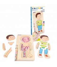 HAPE 17170 BODY PUZZLE BOY