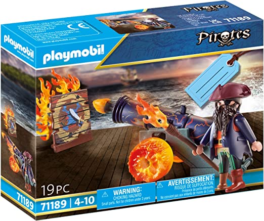 PLAYMOBIL 71189 PIRATA CON CANNONE