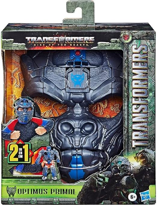 HASBRO F41215 TRANSFOREM MASCHERA CONVERTIBILE OPTIMUS PRIMAL