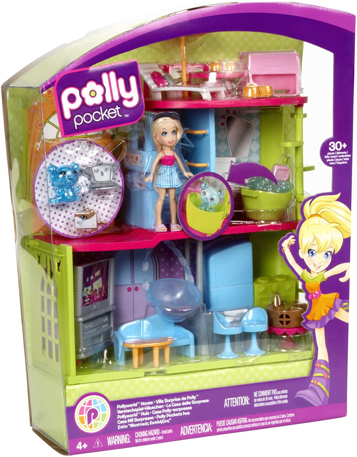 MATTEL T4251 POLLY POCKET LA CASA DELLE SORPRESE