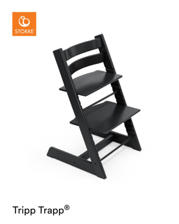 STOKKE TRIPP TRAPP seggiolone Black 100103