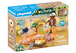 PLAYMOBIL 71296 NIDO DI STRUZZO E CUSTODI WILTOPIA