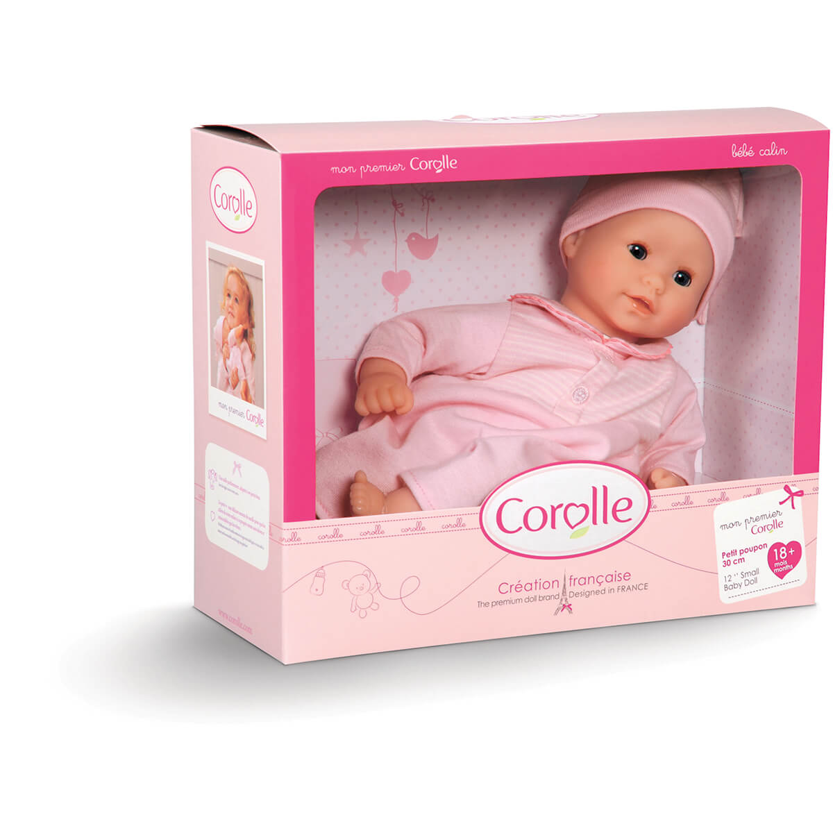 COROLLE CJC35(23231) BAMBOLA BEBE' CLAIN ROSA CM.30