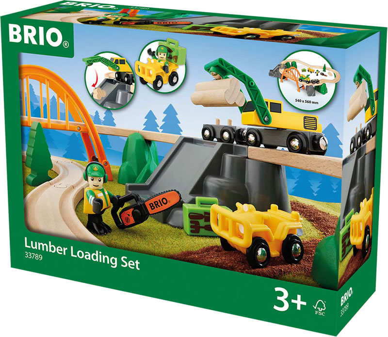 BRIO 33789 SET FERROVIA FORESTALE