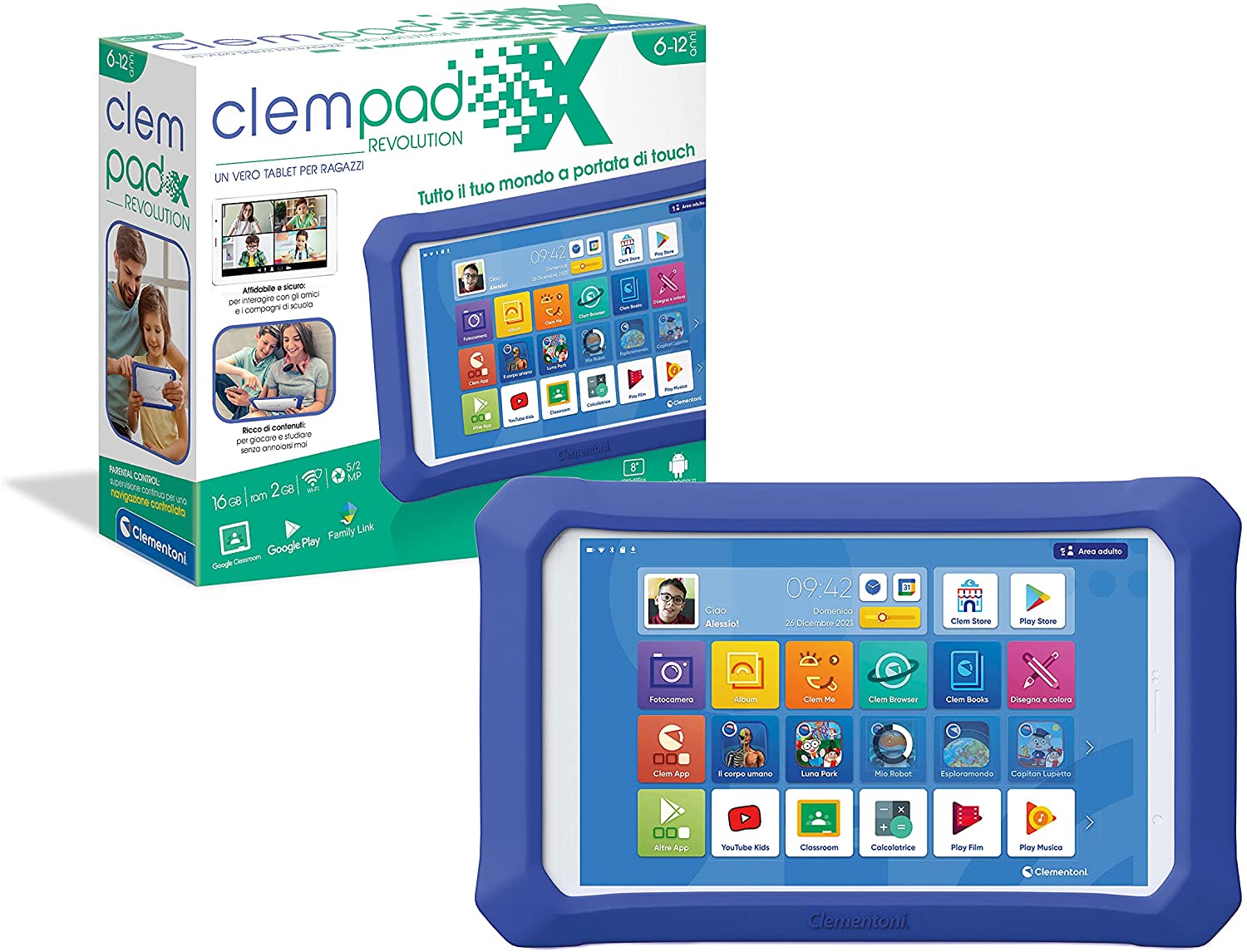 CLEMENTONI 16628 CLEMPAD X REVOLUTION