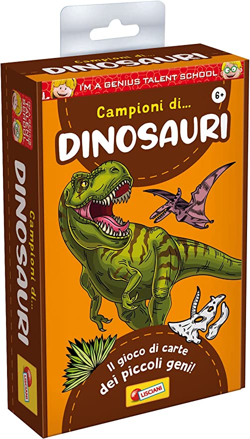 LISCIANI  92468 I'M A GENIUS CAMPIONI DI DINOSAURI