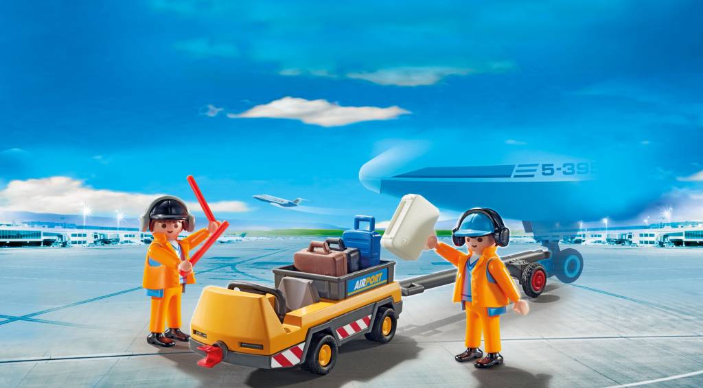 PLAYMOBIL 5396 VEICOLO TRASPORTO BAGAGLI