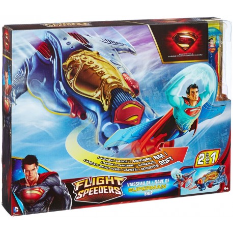 MATTEL BJK83 SUPERMAN SUPER NAVICELLA D'ASSALTO