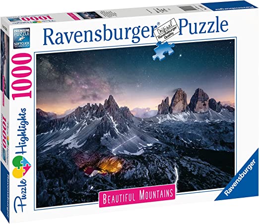 RAVENSBURGER 17318 PUZZLE DA 1000 PZ. LE TRE CIME DI LAVAREDO